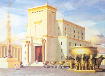 960 BCE King Solomon constructs the First Temple, the national and spiritual center of the Jewish people, in Jerusalem.